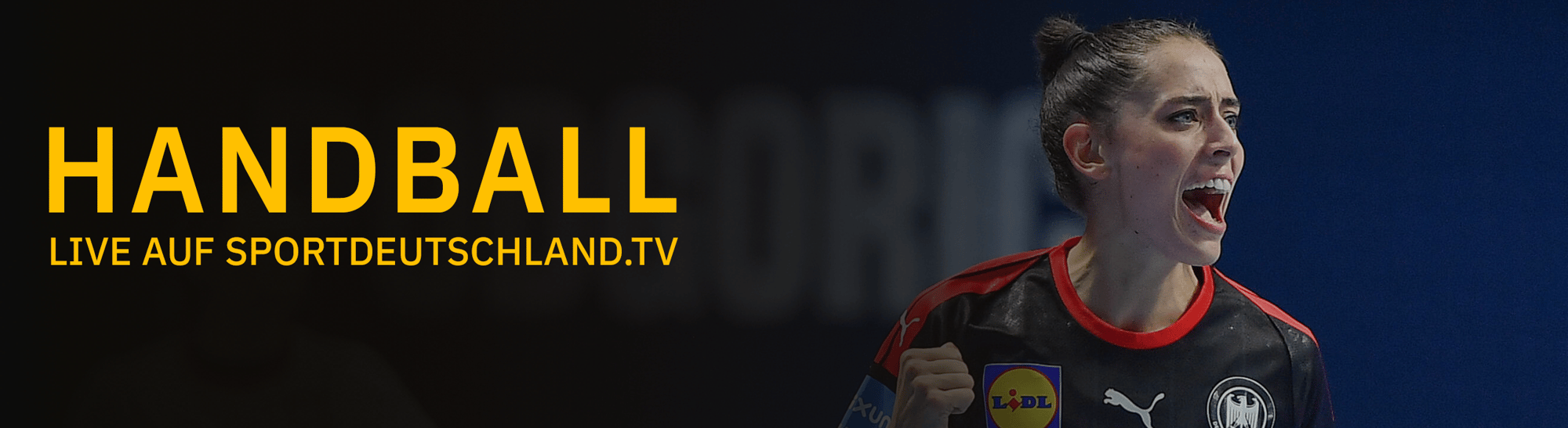 Handball LIVE auf Sportdeutschland.TV